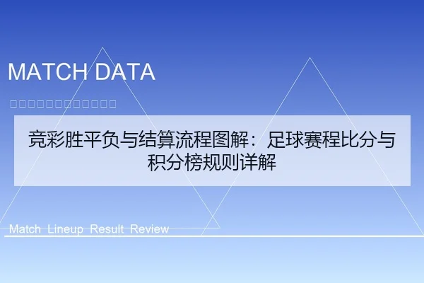 竞彩胜平负与结算流程图解：足球赛程比分与积分榜规则详解